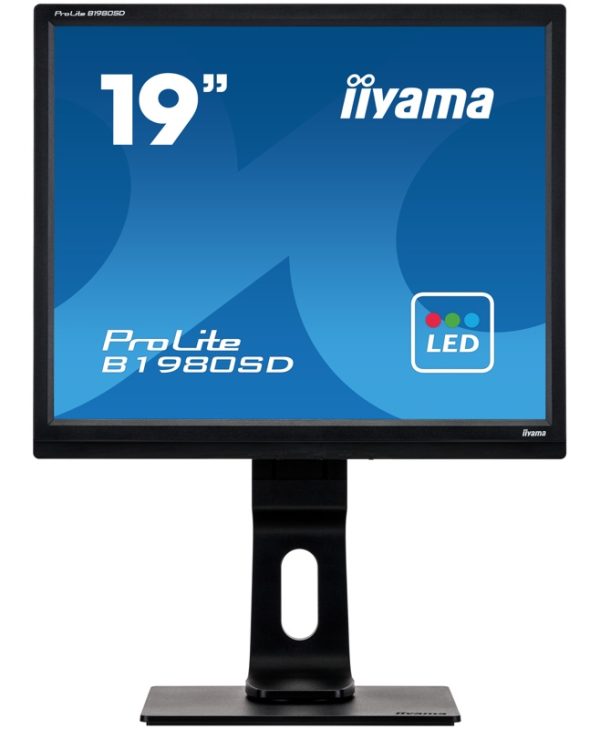 Iiyama ProLite B1980S-B1 19" SXGA Monitor Black B1980S-B1
