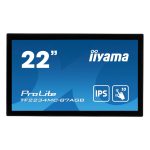 IIYAMA Prolite 21.5" Full HD IPS Touch Monitor Signage Black TF2234MC-B7AGB