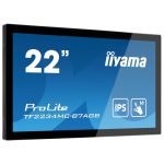 IIYAMA Prolite 21.5" Full HD IPS Touch Monitor Signage Black TF2234MC-B7AGB - Image 3