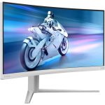 Philips Evnia 5000 34" UWQHD Curved Gaming Monitor White 34M2C5501A/00 - Image 2