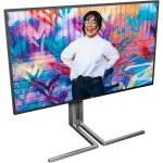 AOC 27" 4K UHD Nano IPS Graphics Monitor Balck,Silver U27U3CV - Image 4