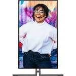 AOC 27" 4K UHD Nano IPS Graphics Monitor Balck,Silver U27U3CV - Image 7
