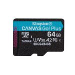 Kingston Canvas Go! Plus Gen 4 MicroSDXC 64GB UHS-I U3 Class 10 + SD Adapter SDCG4/64GB - Image 5