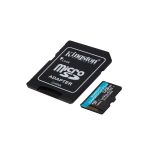 Kingston Canvas Go! Plus Gen 4 MicroSDXC 128GB UHS-I U3 Class 10 + SD Adapter SDCG4/128GB - Image 2