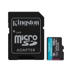 Kingston Canvas Go! Plus Gen 4 MicroSDXC 128GB UHS-I U3 Class 10 + SD Adapter SDCG4/128GB - Image 3