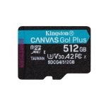 Kingston Canvas Go! Plus Gen 4 MicroSDXC 512GB UHS-I U3 Class 10 SDCG4/512GBSP - Image 2