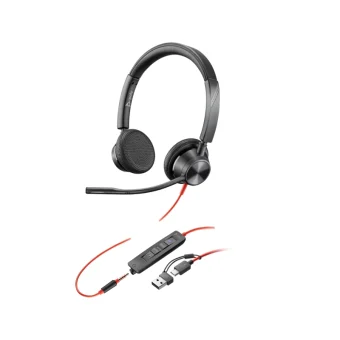 HP Poly Blackwire 3325 Microsoft Teams Certified USB-C Headset 8X222AA