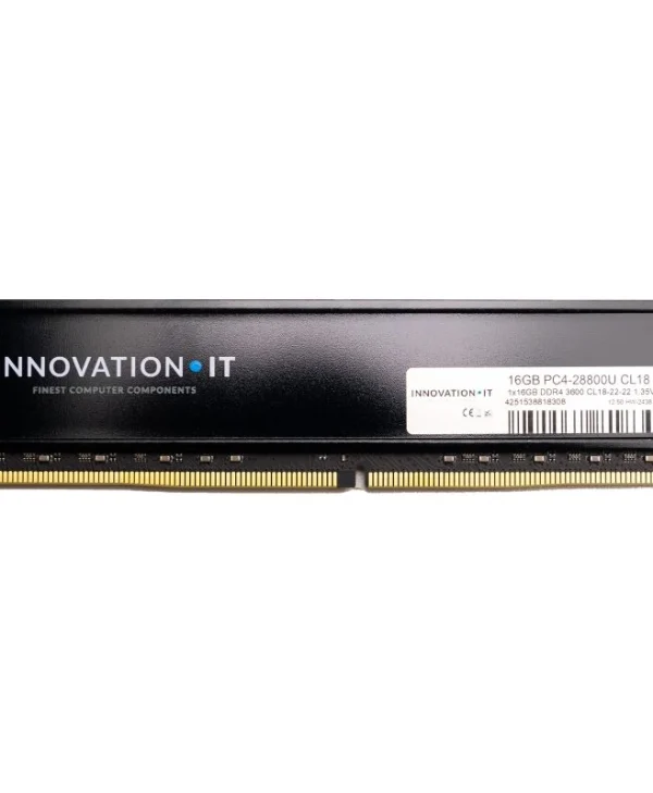 Innovation IT 16GB 3600MT/S DDR4 CL18 Intel XMP CL18-22-22