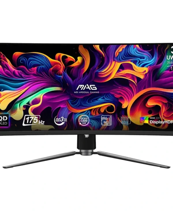 MSI MAG 341CQPDE 34" UWQHD OLED 175Hz Curved Gaming Monitor Black 9S6-3DD04T-004