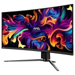 MSI MAG 341CQPDE 34" UWQHD OLED 175Hz Curved Gaming Monitor Black 9S6-3DD04T-004 - Image 9