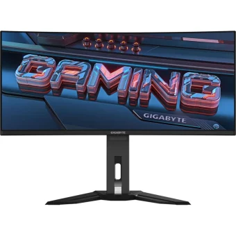 Gigabyte MO34WQC 34" WQHD OLED Curved Gaming Monitor Black MO34WQC-EK