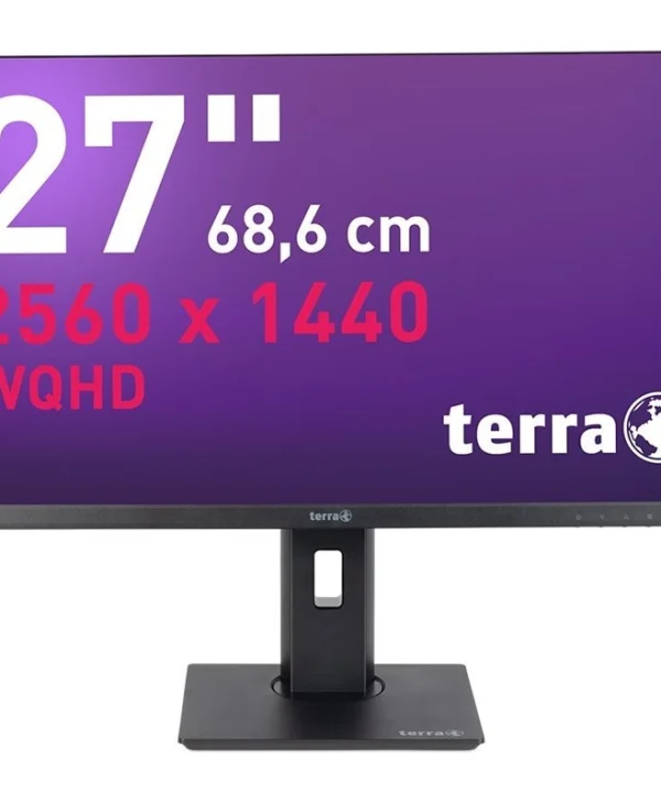 Wortmann Terra 2775W PV v3 27" WQHD IPS 75Hz Business Monitor Black 3030231