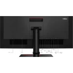 Lenovo ThinkVision P34w-20 34" UWQHD IPS Curved Business Monitor Black 63F2RAT3EU - Image 9