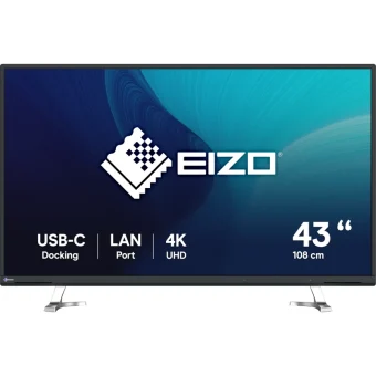Eizo FlexScan EV4340X 42.5" 4K IPS Business Monitor Black EV4340X-BK