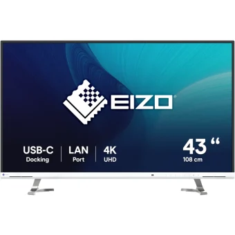 Eizo FlexScan EV4340X 42.5" 4K IPS Business Monitor White EV4340X-WT