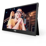 AOC 15.6" FHD IPS Portable Monitor Black 16T3EA - Image 2