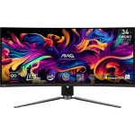 MSI MAG 341CQPDE 34" UWQHD OLED 175Hz Curved Gaming Monitor Black 9S6-3DD04T-004 - Image 13