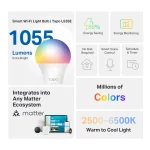 Tapo Smart WiFi Light Bulb Multicolor Tapo L535E - Image 2