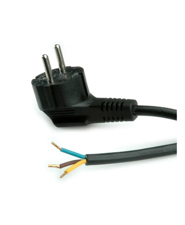 Roline Power Cable Schuko with Open End AC 230V Black 1.8m 19.08.1110