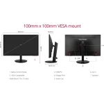 Viewsonic Business Monitor 27" WQHD IPS 100Hz Black VG2709-2K-MHD-2 - Image 11