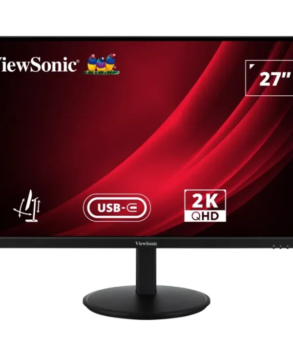 ViewSonic 27" WQHD IPS Business Monitor Black VG2709-2K-MHDU-2