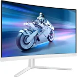 Philips Evnia Curved Gaming Monitor 5000 Series 27" WQHD IPS 180Hz White 27M2C5501/00 - Image 2