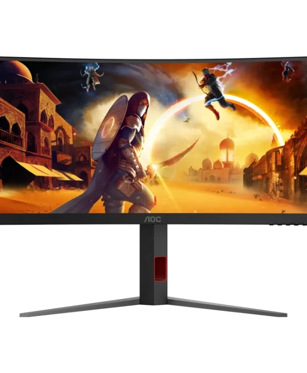 AOC 34" UWQHD VA 240Hz Curved Gaming Monitor Black CU34G4Z