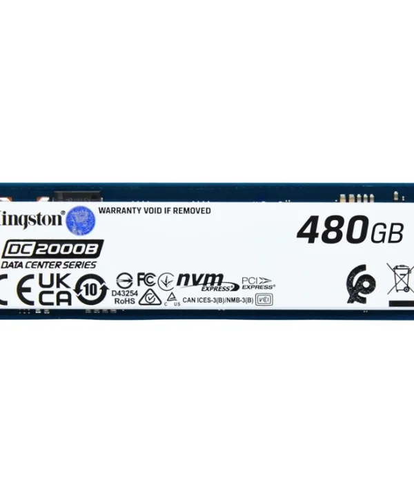 Kingston DC2000B 480GB M.2 2280 NVMe PCIe Gen4.0 x4 SEDC2000BM8/480G