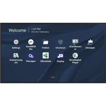 Viewsonic 75" 4K UHD IPS Digital Signage Display Black CDE7530