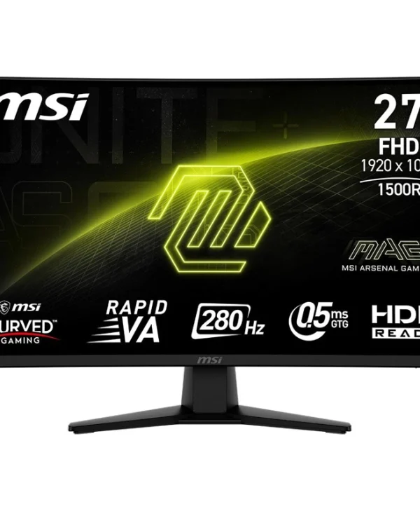MSI MAG 274CXF 27" FHD VA 280Hz Curved Gaming Monitor Black 9S6-3C531T-004