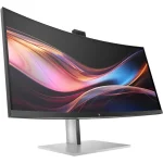 HP 734pm S7 Pro 34" WQHD IPS Conferencing Monitor Silver 8K157UT#ABB - Image 2
