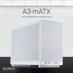 Lian Li DAN Case A3 M-ATX All Mesh Steel-Fabric PC Case from Daniel Hansen White G99.A3W.00 - Image 9