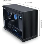 Lian Li DAN Case A3 M-ATX All Mesh Steel-Fabric PC Case from Daniel Hansen White G99.A3W.00 - Image 12
