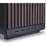Lian Li DAN Case A3 M-ATX All Mesh Steel-Fabric PC Case from Daniel Hansen Black/Wood G99.A3X-WD.00 - Image 3