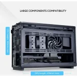Lian Li DAN Case A3 M-ATX All Mesh Steel-Fabric PC Case from Daniel Hansen Black/Wood G99.A3X-WD.00 - Image 15