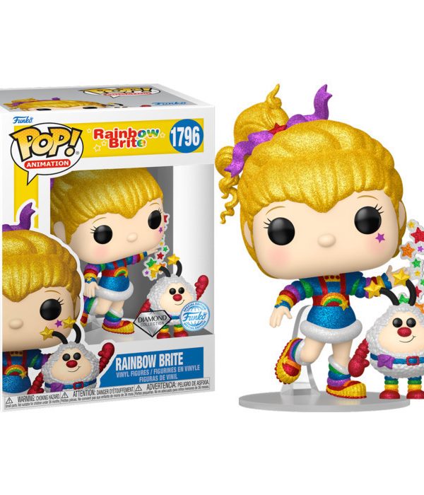 Funko Pop! & Buddy Rainbow Brite – Rainbow Brite & Sprite (Diamond Glitter DGLT) #1796 Special Edition