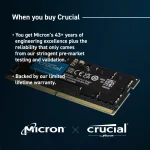 Crucial 24GB 5600MT/s CL46 DDR5 SO-DIMM CT24G56C46S5 - Image 3
