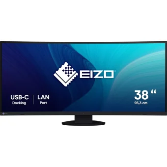 Eizo FlexScan 37.5" UWQXGA IPS Curved Business Monitor Black EV3895-BK