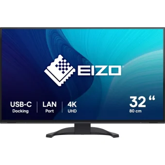 Eizo FlexScan 31.5" 4K UHD IPS Business Monitor Black EV3240X-BK