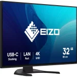Eizo FlexScan 31.5" 4K UHD IPS Business Monitor Black EV3240X-BK - Image 8