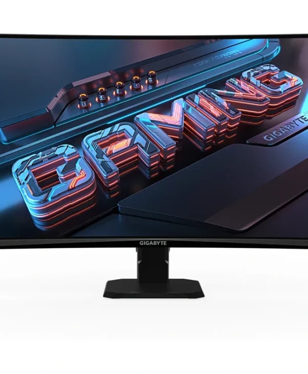Gigabyte 27" WQHD VA 180Hz Curved Gaming Monitor Black GS27QCA EU