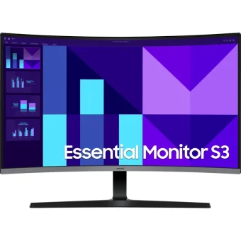 Samsung Essential S3 S39GD 32" FHD VA 100Hz Curved Business Monitor Black LS32D396GAUXEN
