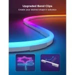 Govee Neon Rope Light 2 RGBIC Wi-Fi Bluetooth 3m H61D3 - Image 4