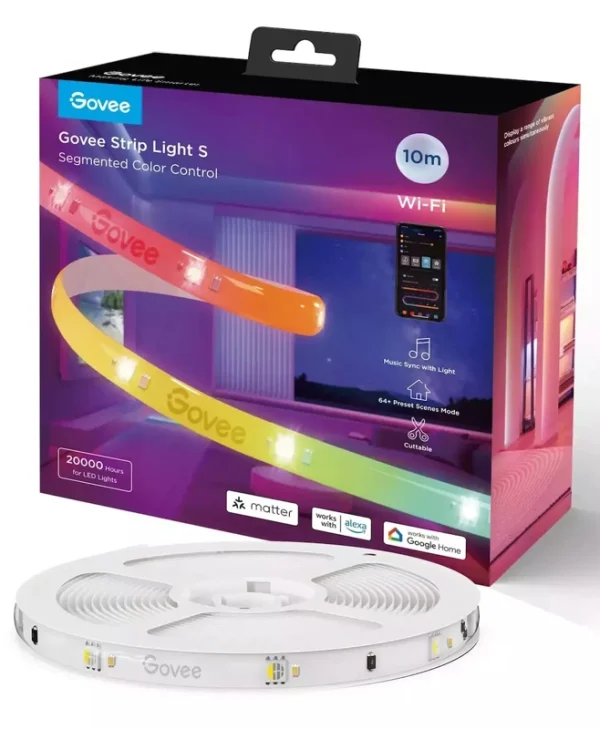 Govee LED Strip Light S Wifi RGBIC 10m H612C