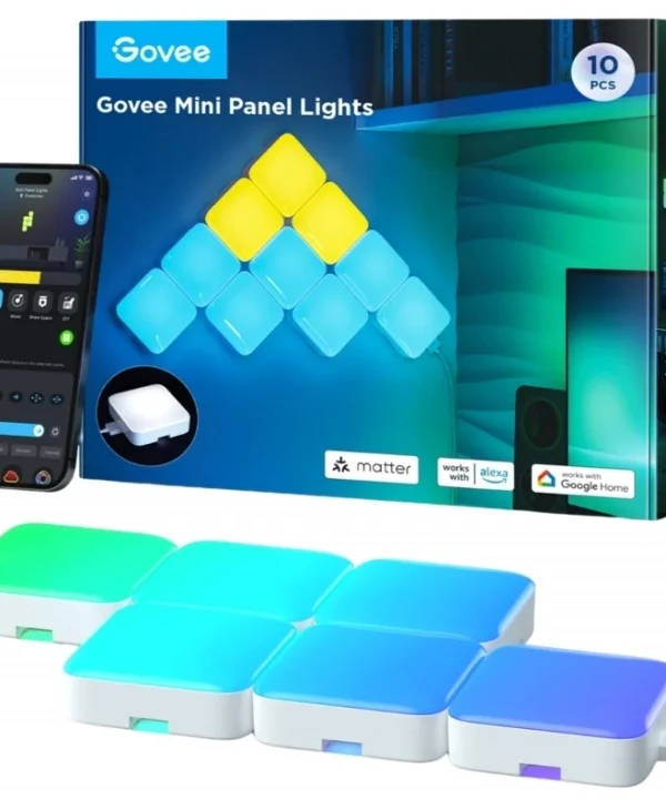 Govee Smart Mini Panel Lights 10pcs H8069