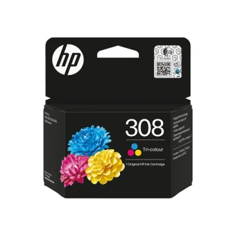 HP 308 Ink Cartridge C,M,Y 120 Pgs 7FP20UE