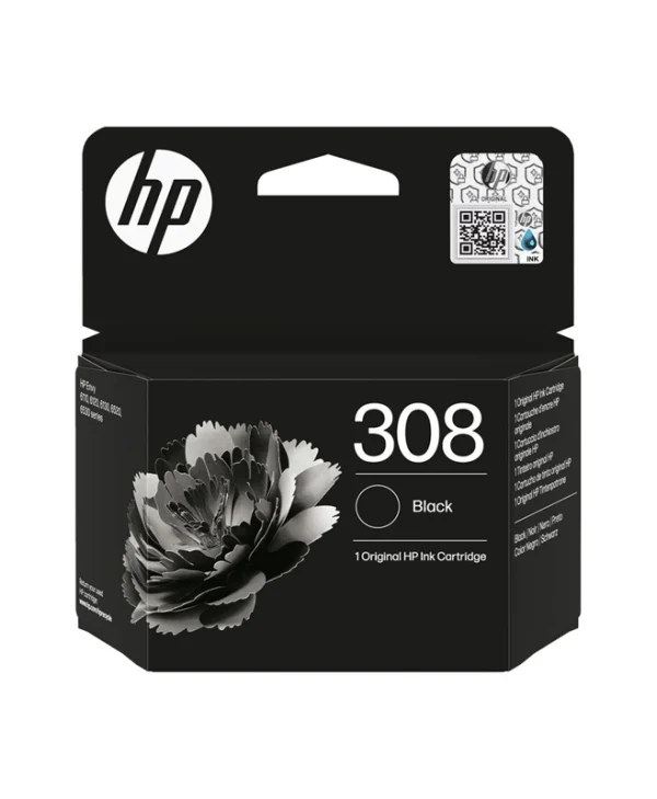 HP 308 Ink Cartridge Black 160 Pgs 7FP21UE