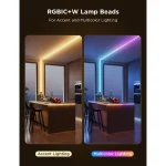 Govee COB Strip Light Pro RGBICWhite Wi-Fi Bluetooth Neon Coating Cuttable 3m H61E5 - Image 7
