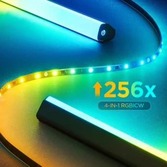 Govee TV Backlight 3 Lite Kit (Strip Light + Light Bar) RGBICW Wi-Fi Bluetooth  55-65″ H605A