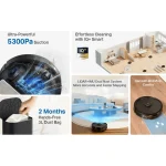 TP-Link Robot Vacuum and Mop Black TAPO RV30 Max Plus - Image 6